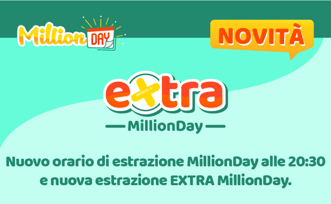 MillionDAY – Sito Ufficiale – Giochi Lotto