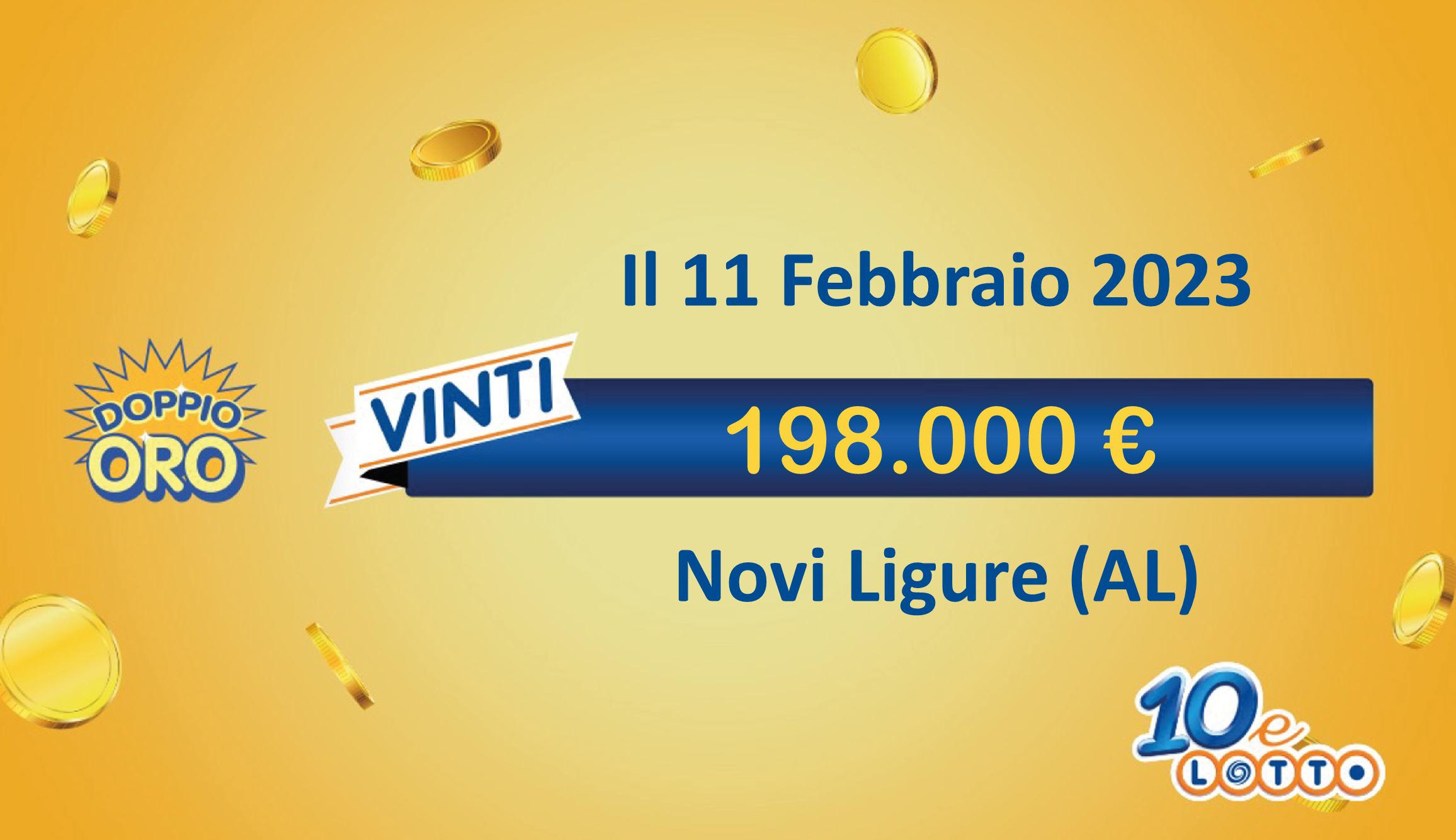 vincita 10eLotto da 198.000€ a Novi Ligure