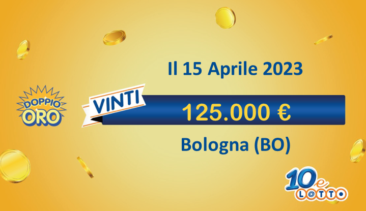 vincita 10eLotto da 100.000€ a Bologna