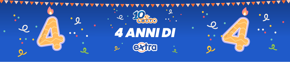 4 anni di 10eLotto Extra