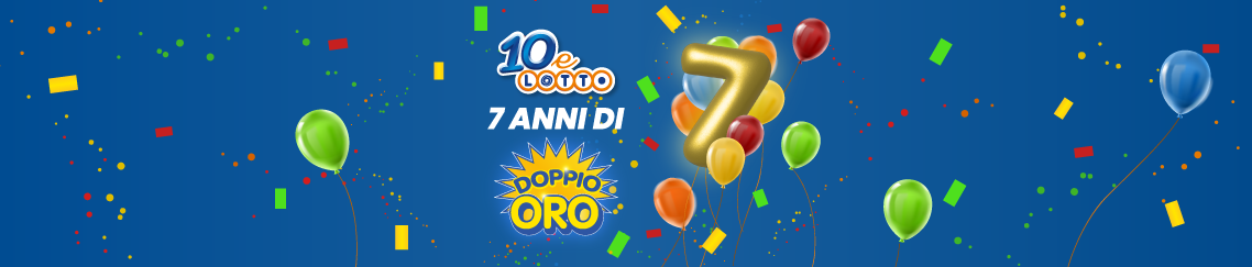 7 anni di DOPPIO ORO