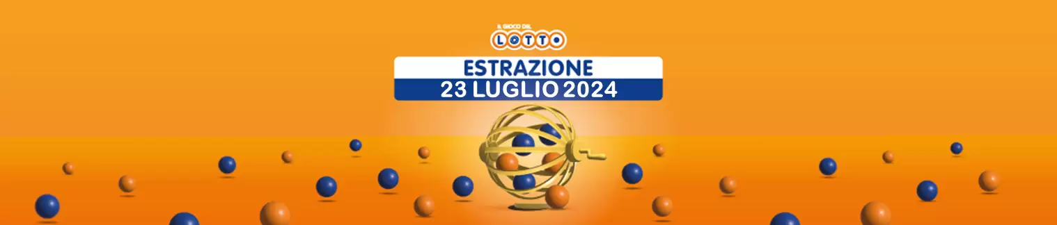 Numeri vincenti Lotto e Simbolotto di martedì 23 luglio 2024