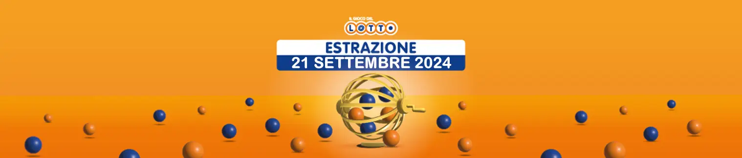 Numeri vincenti Lotto e Simbolotto da venerdì 20 a sabato 21 settembre