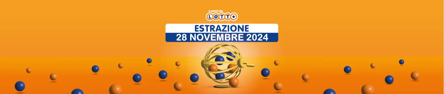 Numeri vincenti Lotto e Simbolotto di giovedì 28 novembre 2024