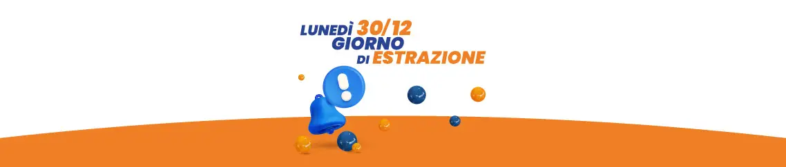 L'estrazione Lotto del 30 dicembre cambia data