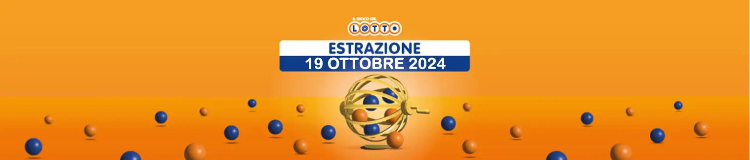 Numeri vincenti Lotto e Simbolotto da venerdì 18 a sabato 19 ottobre