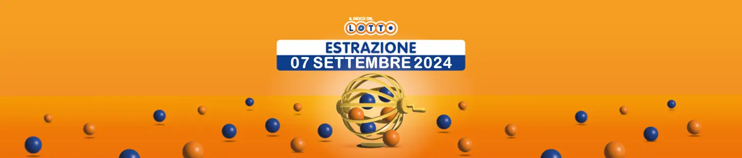 Estrazioni Simbolotto/lotto 06 e 07 Settembre