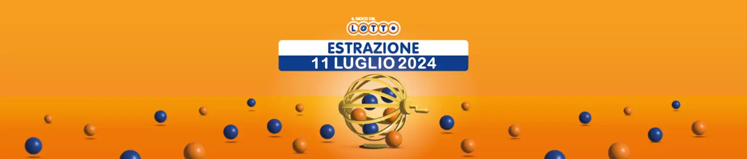 Numeri vincenti Lotto e Simbolotto di giovedì 11 luglio 2024