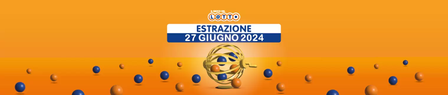 Numeri vincenti Lotto e Simbolotto di giovedì 27 giugno 2024